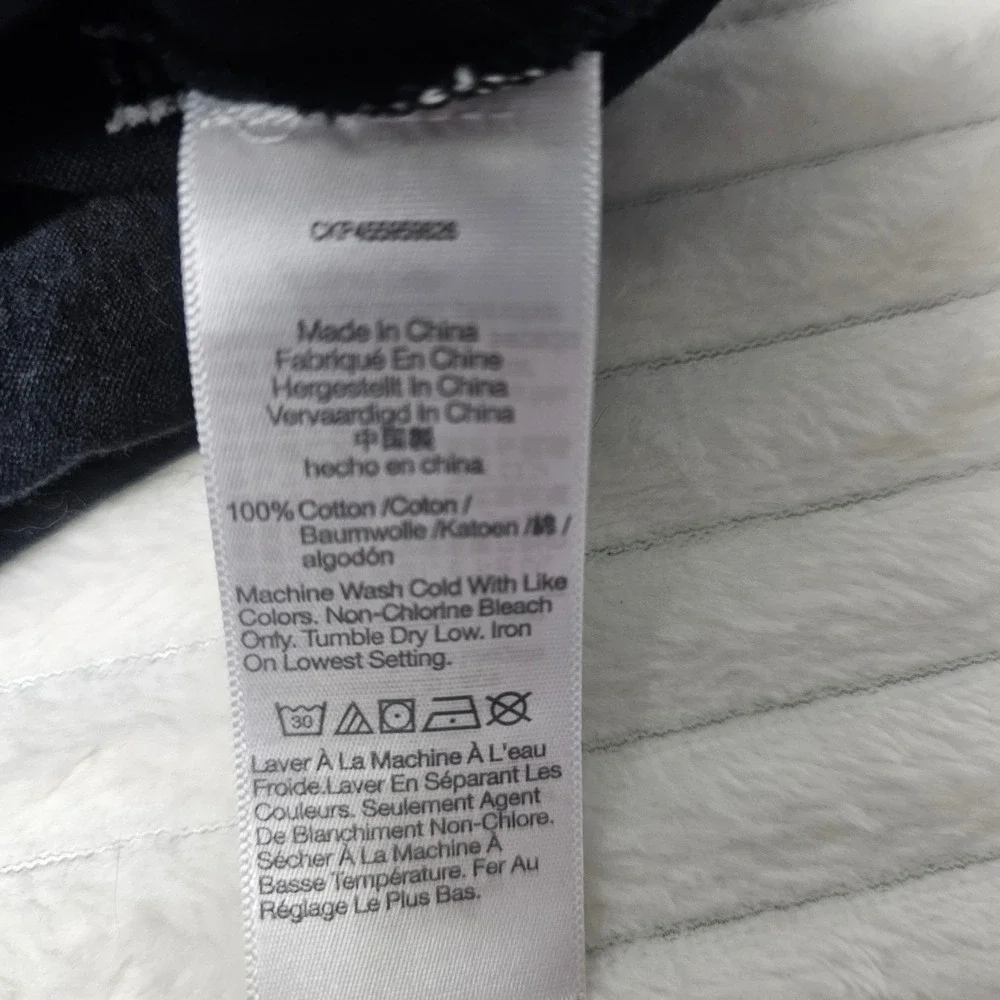 Madewell Kinston Side‎ Button Wrap Top XL Black Textured Dobby Boho